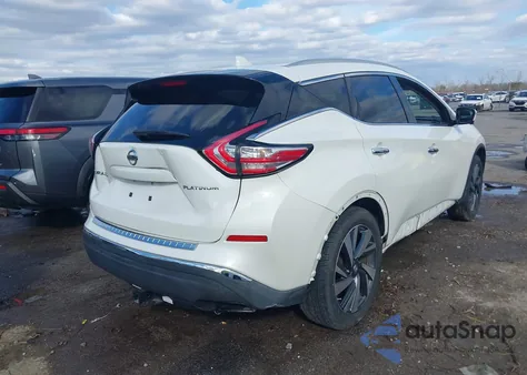 2018 Nissan Murano Platinum из США, поврежденный, VIN 5N1AZ2MG7JN162303